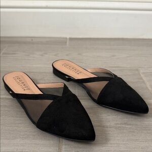 Journee Collection Black Mesh Flats women size 8 1/2